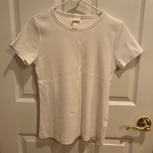 H&M basics ribbed tee